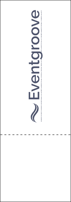 Retro Sunburst Event Ticket Product Back