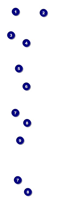 Roaring 20s Event Ticket Front Field Markers