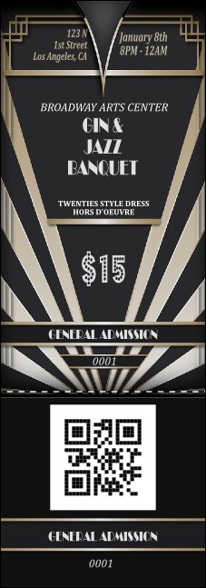 Roaring 20s Event Ticket