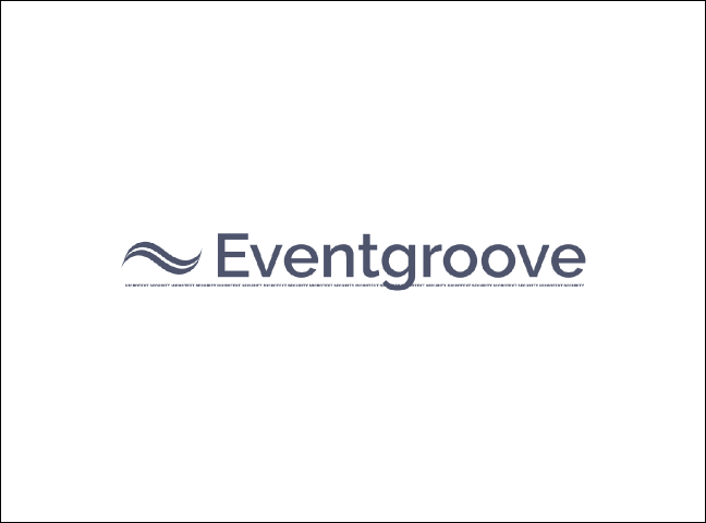 All Purpose Blue Geometric Triangles Economy Event Badge Product Back