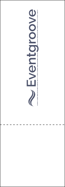 Food Festival Event Ticket Product Back