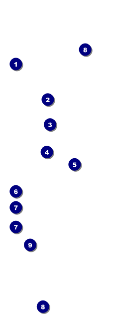Stand Up Comedy Event Ticket Front Field Markers