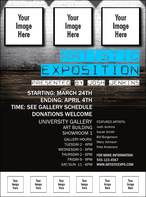 Fine Art Flyer Product Front