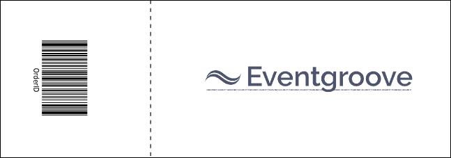 Image Upload Polaroid Reserved Event Ticket Product Back