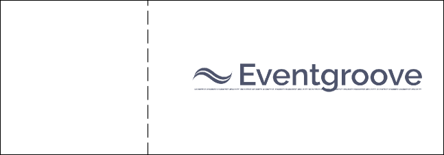 Triathlon Event Ticket Product Back