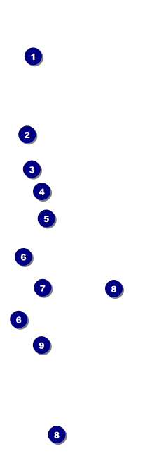 All Purpose Geometric Event Ticket Front Field Markers