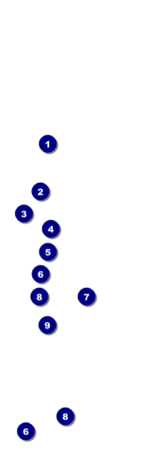 Black Tie Event Ticket Front Field Markers