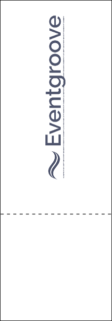 Book Fair Event Ticket Product Back