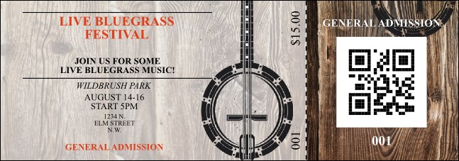 Banjo Event Ticket