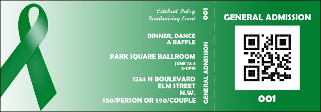 Green Ribbon Event Ticket