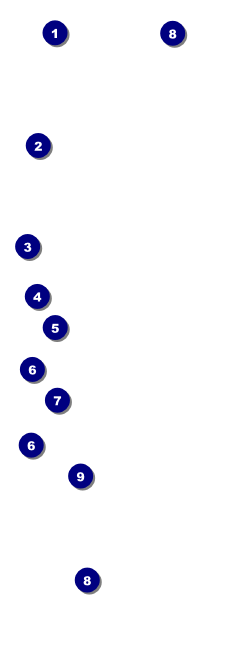 Car Racing Event Ticket Front Field Markers