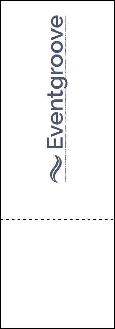 Football Green Event Ticket Product Back