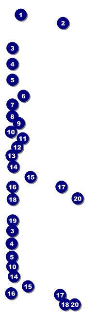 Africa Reserved Event Ticket Front Field Markers