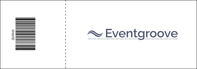 Art Canvas Reserved Event Ticket Product Back