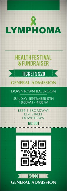 Lymphoma Event Ticket