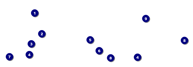 MMA Main Event Blue Event Ticket Front Field Markers