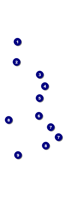 Movie Night Event Ticket Front Field Markers