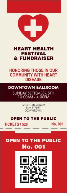Heart Health Event Ticket