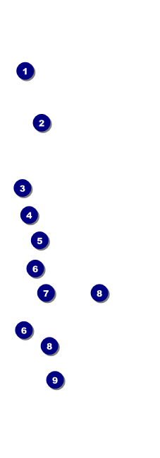 Hollywood Skyline Event Ticket Front Field Markers