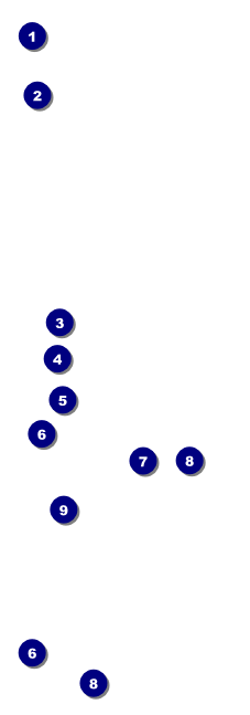 Lotus Flower Event Ticket Front Field Markers