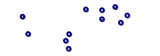 Paris Pink and Black Event Ticket Front Field Markers