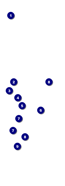 Night Club Neon Event Ticket Front Field Markers