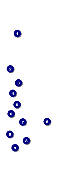 Track and Field Event Ticket Front Field Markers