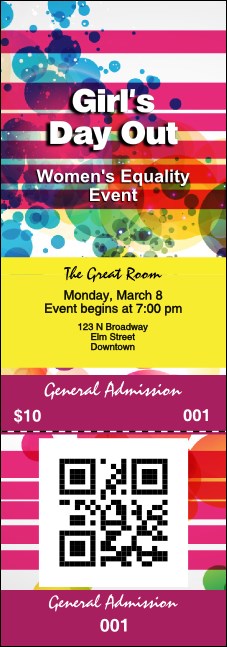 Women's Expo Abstract Event Ticket