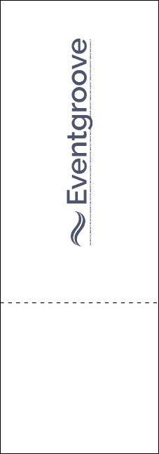 Graduation Event Ticket Product Back
