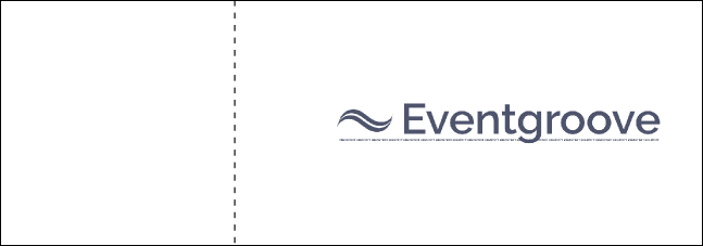 Image Upload Polaroid Event Ticket Product Back