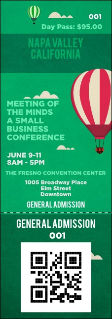 Napa Valley Event Ticket