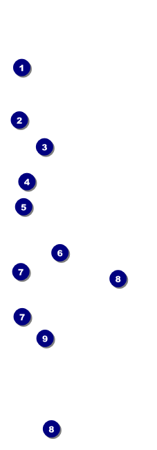 Basketball Court Event Ticket Front Field Markers