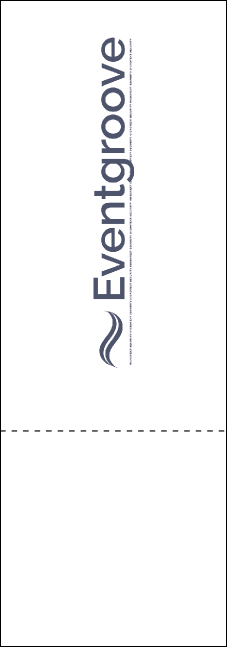 Fourth of July Freedom Blue Event Ticket Product Back