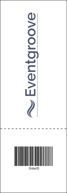 Christmas 001 Reserved Event Ticket Product Back