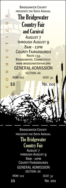 Connecticut Reserved Event Ticket Product Front