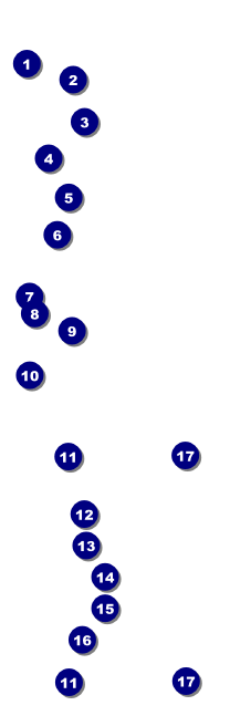 All Purpose Building and Streetlights Raffle Ticket Front Field Markers