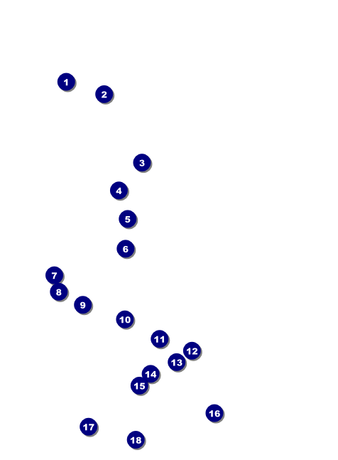 All Purpose Chalkboard Black and White Invitation Front Field Markers