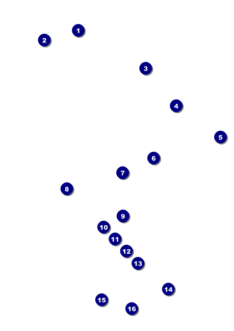 All Purpose Trees Black & White Postcard Front Field Markers