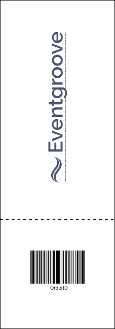 Fall Leaves Raffle Ticket Product Back