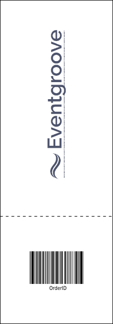 Fall Simple Raffle Ticket Product Back