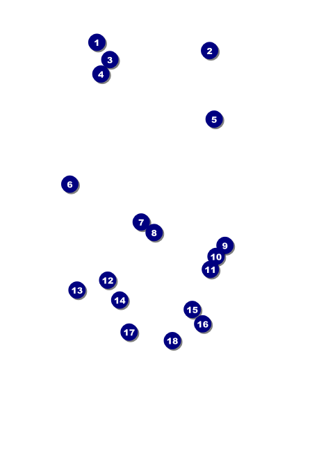 Spring Festival Postcard Front Field Markers