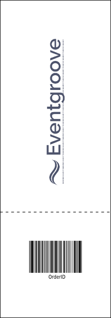 Spring Festival Raffle Ticket Product Back