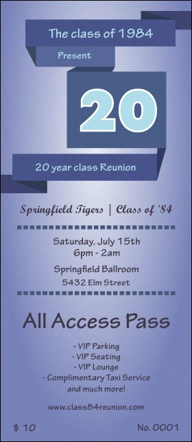 Reunion 3 VIP Pass Product Front