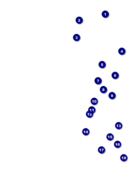 Sounds of Notes Postcard Front Field Markers