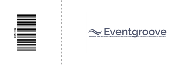 Green Year Event Ticket Product Back