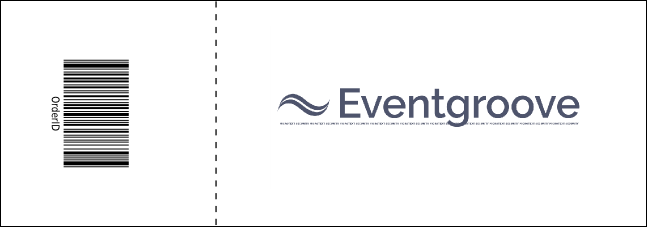 Money Ribbon Raffle Ticket Product Back