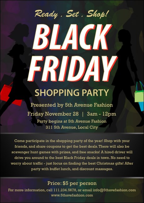 Black Friday Postcard