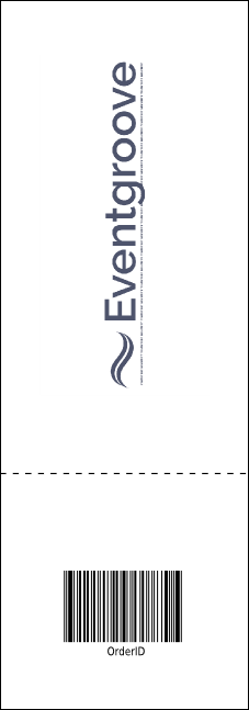 Swim Meet Raffle Ticket Product Back