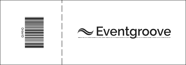 50/50 All Purpose Logo Raffle Ticket 0007 Product Back