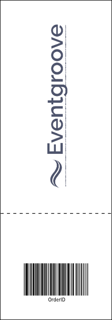 Jazz Dance Event Ticket Product Back